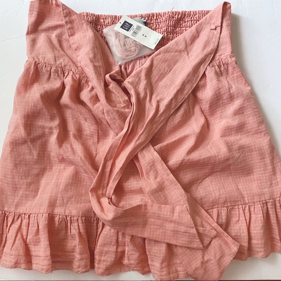 GAP Pink Babydoll Front-tie Tank Top (NWT) - Picture 7 of 9